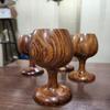 Wood Wine Glass Set Of 4 Christmas Gift, New Year Gift