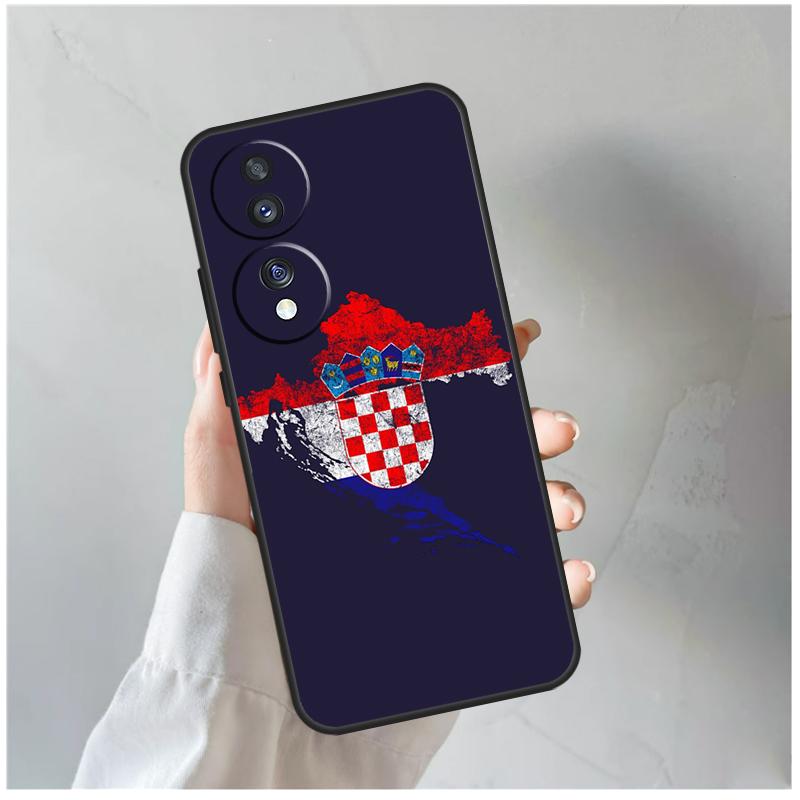 

Croatia Coat Of Arms Flag For Honor Magic 8 Pro 6 7 Lite Case For Honor Win RT 50 70 90 200 400 X8c X8b X9a X9b X9c X9d Honor 400 Lite