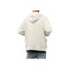 Nike Einfarbiges Kapuzen-Sweatshirt mit Reißverschluss, lange Ärmel, Herren-Oberteile, Weiß BV2649-072