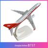 Alloy Passenger Airplane Model