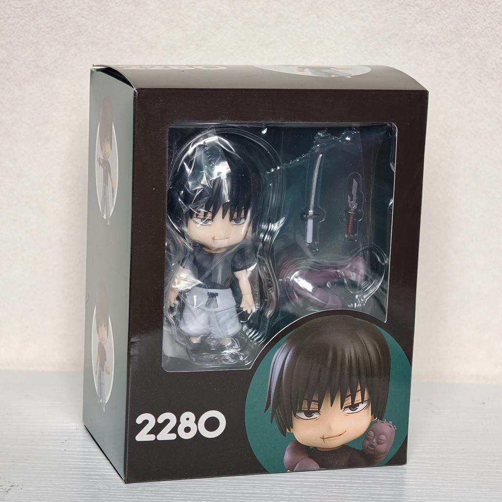 2280 Jujutsu Kaisen Toji Fushiguro Action Figure With Sword & Curse Spirit Accessories Movable Collectible Model Toy Gift