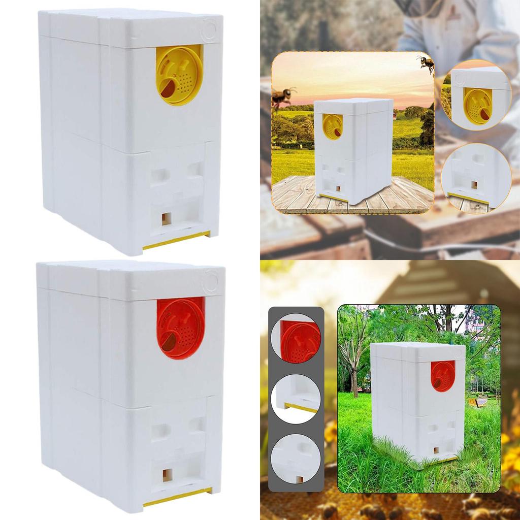 Queen Bee Breeding Box Portable Foam Queen Rearing Hive Bee Hive Supplies for