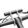 Aluminium Alloy Cycling   Odometer Extension Mount Bike Computer Extra Holder (Black)