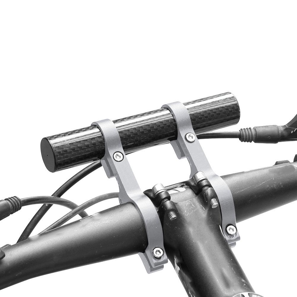 Aluminium Alloy Cycling   Odometer Extension Mount Bike Computer Extra Holder (Black)