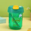 Large Capacity 330ml Portable Plastic Water Bottle With Straw Cute Cartoon Design Sealed Leak Proof Cup For School Office Travel MIT