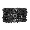 Retro multi-layer pearl diamond bracelet pearl bracelet European and American temperament evening dress versatile bracelet