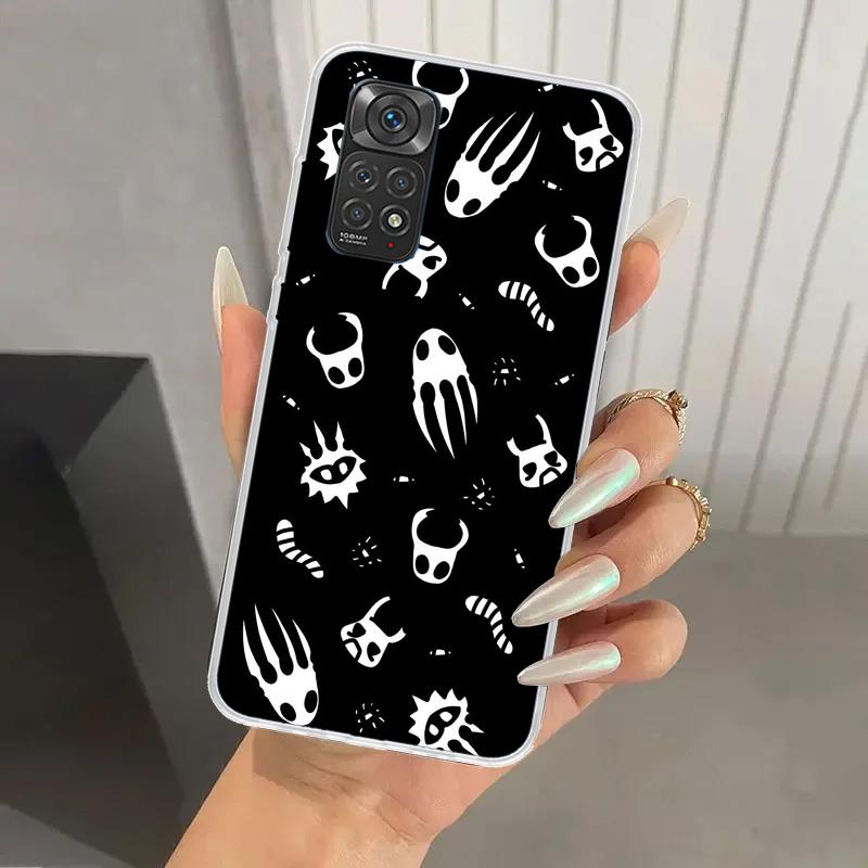 Hollow Knight Cartoon Phone Case for Xiaomi Redmi Note 14 13 12S 12 11S 11 Pro Plus 11T 11E 10S 9 9S Soft Funda Print Shell Note