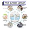 Black Stainless Steel Handheld Bidet Sprayer Set for Toilet Premium Pressurized Bathroom Shower Head with Spring Hose & Valve