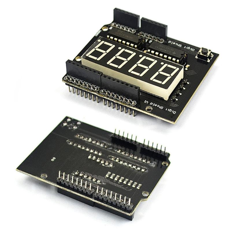 4Digit LED Displays module 4Bit Digital Tube Displays module Compatible for Electronics Project Low Power Consumption