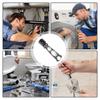 Under Sink Wrench Faucet Tool Portable Sink Wrench Adjustable Non-Slip Plumber Installation Disassembly Repair Tool For Bathroom