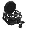 Microphone Shock Mount Filter Adjustable Professional Recording Mic Holder Clip Pack for Neumann U87 Dia 24MM