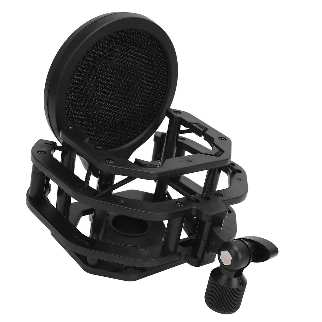 Microphone Shock Mount Filter Adjustable Professional Recording Mic Holder Clip Pack for Neumann U87 Dia 24MM