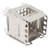 Portable Wood Stove Stainless Steel Camping Stove Ultralight Camp Mini Pocket Folding Stove for