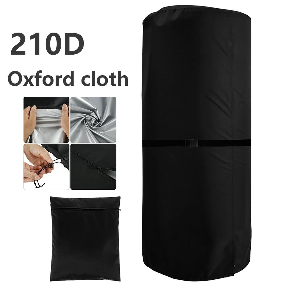 Heater Cover Outdoor Patio Furniture Covers Oxford Cloth Waterproof Snowproof Dustproof UV-Resistant Heater Protector for Garden