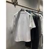 ROADVIBE Mens T-shirt O Neck Slim Fit Tops Embroidery Male Tees Shirts Short Quarter Sleeve New in Original Wholesale Kpop Basic Clothes