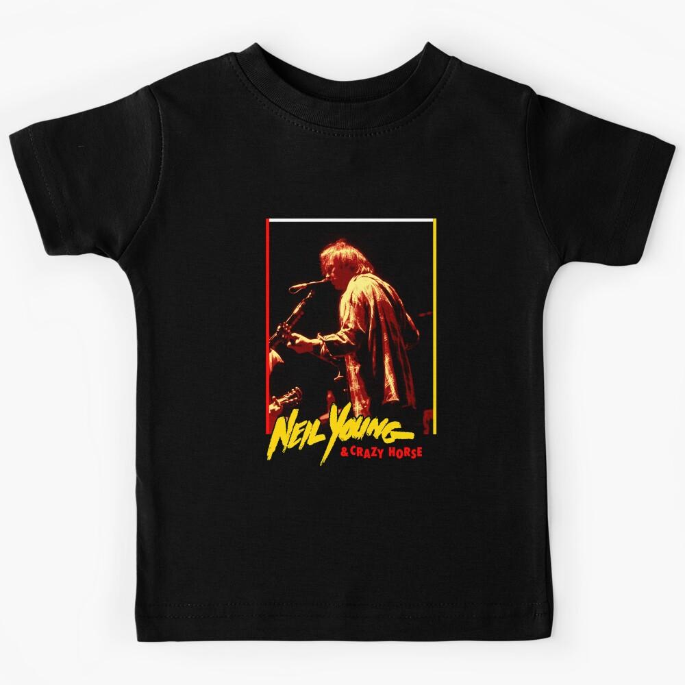 70S 80S Neil Young Classic Kids T-Shirt 130