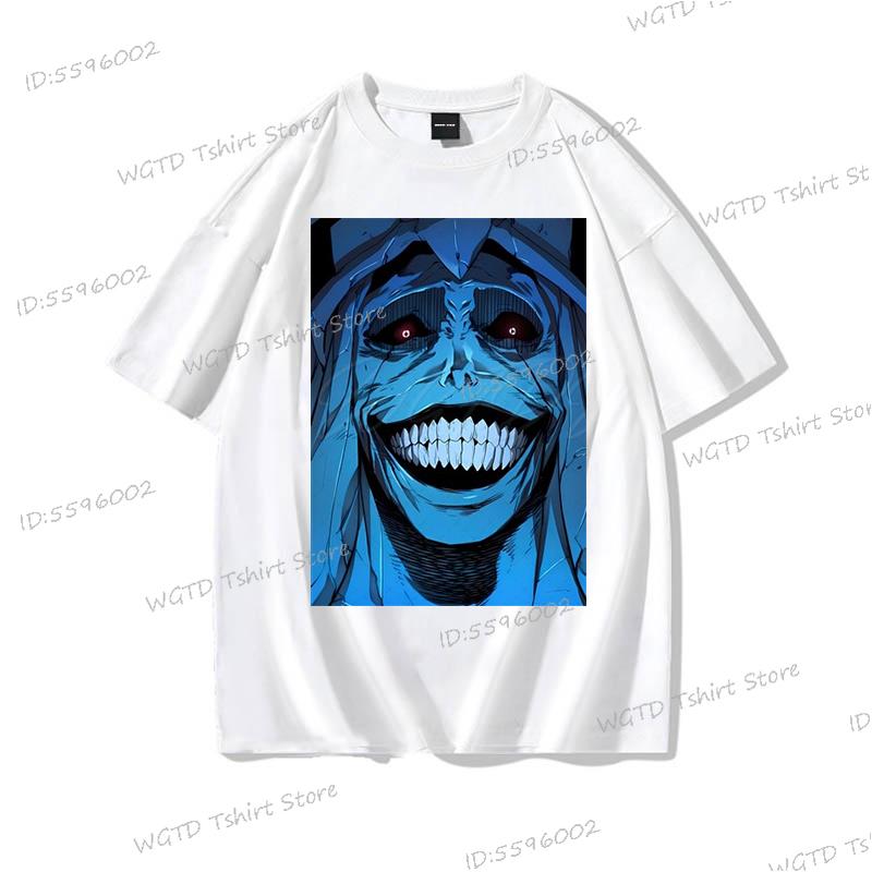 Anime Solo Leveling T Shirt Vintage Sung Jin Woo T-shirts Men Women Cotton Streetwear Short Sleeve Manga Solo Leveling Tops Tees