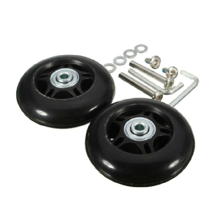 Suitcase Roller Casters Heavy Duty Wheel SilentWheel Flexible Swivel Wheel
