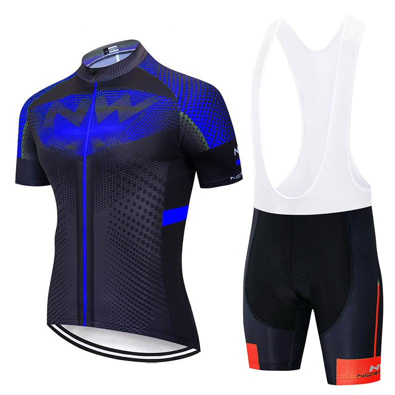 NW Team Edition Short Sleeve Cycling Suit Men's Summer Road Cycling Mountain Suit Sports