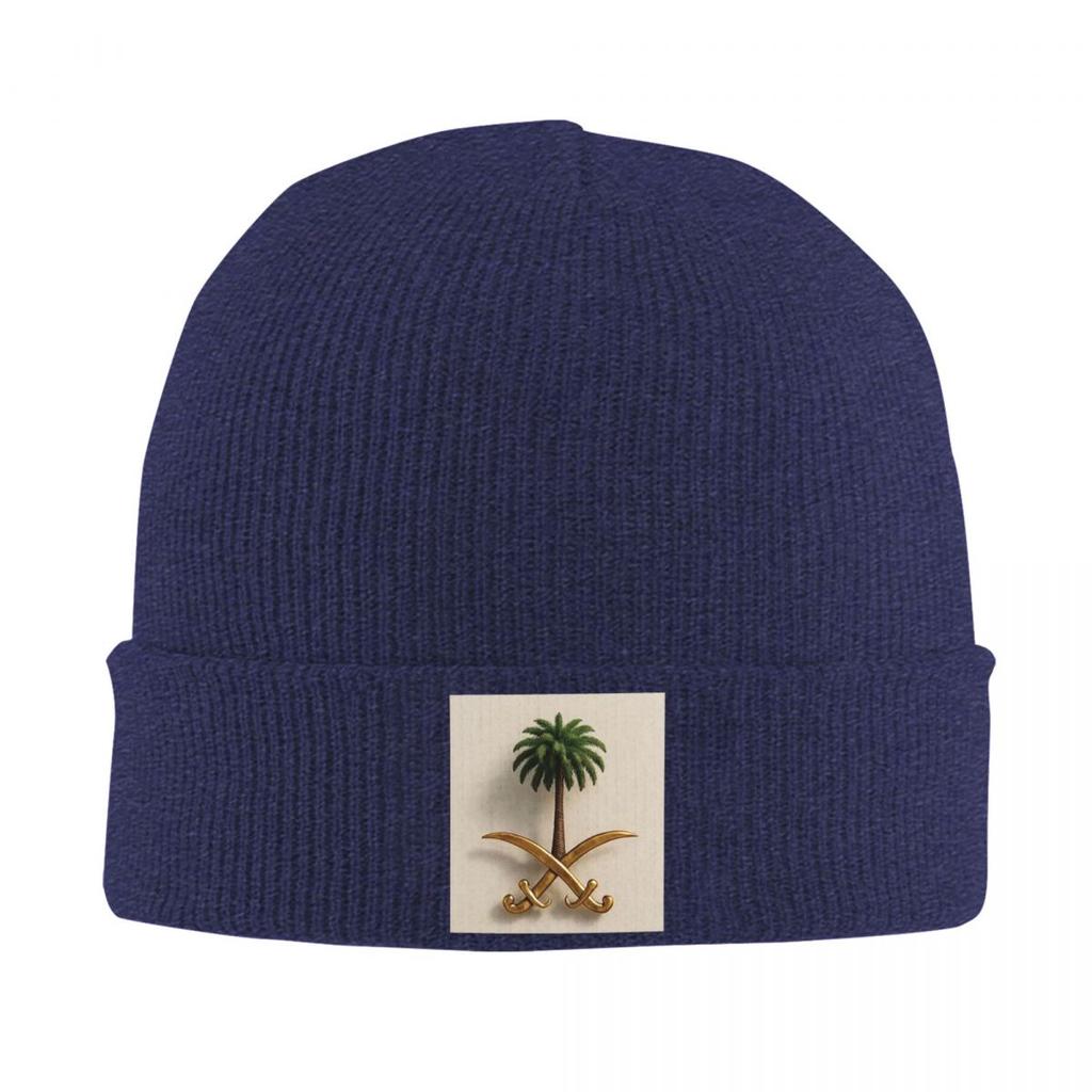 Saudi Arabia National Day Warm Knitted Cap Winter Knit Bonnet Hat Skullies Beanies Hip Hop Caps for Unisex