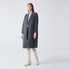 ELLASSAY Women's Elegant Lapel Long Wool Coat