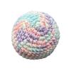 Soft Knitted Footbag, Handmade Crochet Juggling Balls for Kids, Sensory Play Sandbags, Colorful Toss Game for Preschool Playground