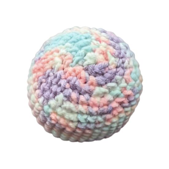 Soft Knitted Footbag, Handmade Crochet Juggling Balls for Kids, Sensory Play Sandbags, Colorful Toss Game for Preschool Playground