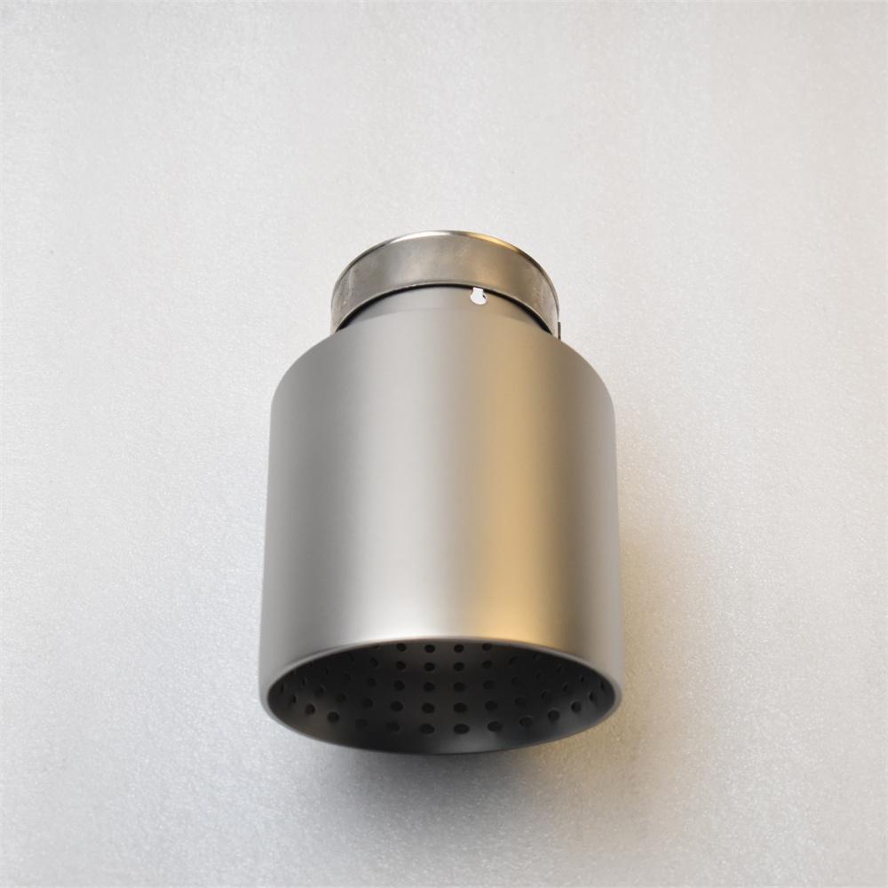 1piece of 304 Stainless Steel 2inch2.5inch3inch Muffler Tailpipe or Car Modified Exhaust Pipe, Single Sandblasted Beveled Edge