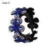 Women fashion Ponytail Holder Hair Accessories Headwear Crystal Hair Claw HairClips Bun Hairpin