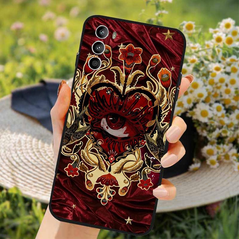 Phone Case For Xiaomi Poco C71 15T 14T Pro Redmi Note 15 14 14 13 Pro Redmi A5 15C 13C Trippy Blue Alien Eyes