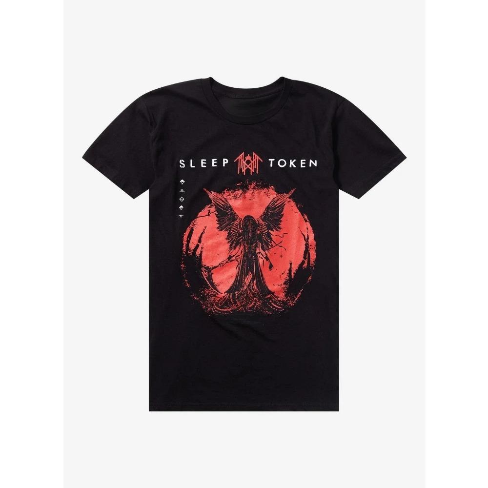 

2025 SS S-sleep Tokens Metal Band бавовняна футболка унісекс чоловіки жінки літо негабаритні короткий рукав повсякденні вінтажна мода ретро футболка XXL