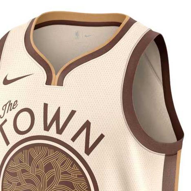 Nike Basketball Jerseys Unisex Tan Moderate HM5981-125