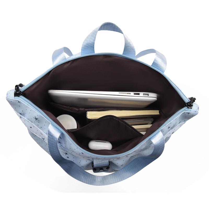 Sternenrucksack Damen Leichter Rucksack Multifunktionale Umhängetasche