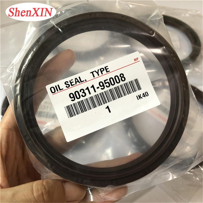 Rear Main Crankshaft Seal OEM 90311-95008 For Hiluxxx KUN16 KUN26 KUN36 1KD FTV 3.0L Diesel Land Cruiserr 150 Series