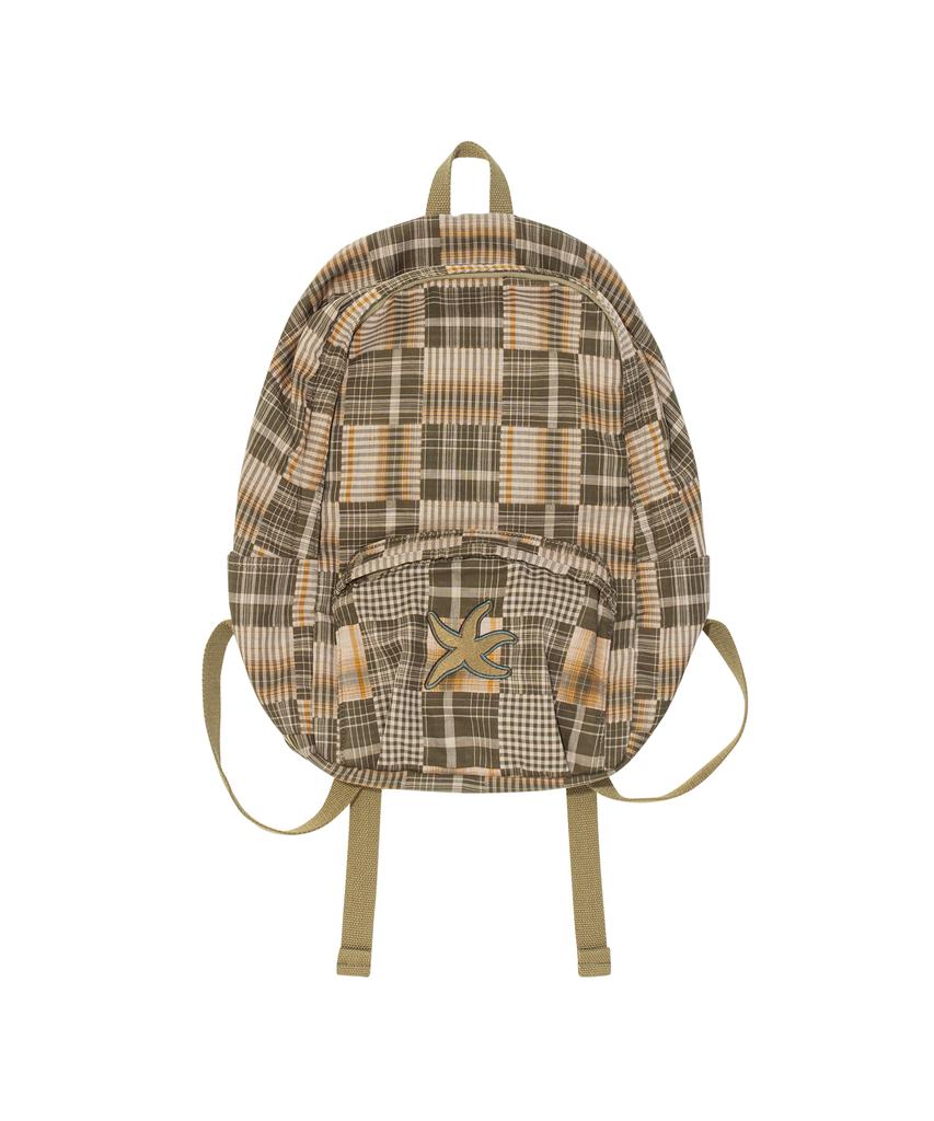 The Coldest Moment Tcm Starfish Patchwork Backpack (Vintage Brown)