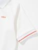 20TH HOLE Women'S Raglan Yokko Short Sleeve Collared T-Shirt [Orange]