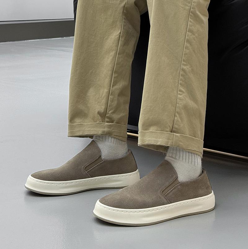 Fashion Brand Men Walking Shoes New Men's Casual Flats Allmatch Loafer Men Fashion Business Shoe Fashion Soft Sole Male Social Footwear