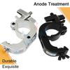 10PCS Aluminum Alloy Tigger O-Clamp Fixture Hanger Safely Secure Truss Fixtures Fit for 48-51mm 250KG Par Light Truss Clamp Hook