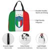 Borse Termiche per Pranzo Italia Figc per Lavoro Scuola Regalo Calcio Italiano Cooler Anti-perdita Termica Bento Box Donna Uomo