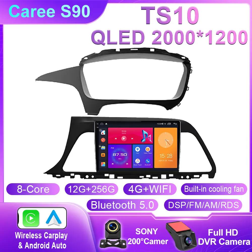 Radio Auto Android Pentru Hyundai Sonata 7 LF 2014 2015 2016 2017- 2020 Stereo Auto Player Multimedia Navigație GPS 4G Wifi Fără 2din