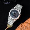 Casio Men Liquid Crystal/Analog Dual Display Series Black Watch GA-2100-7A-
