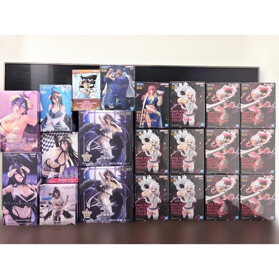 Б/у Нет. 124 фигурки One Piece и Overlord оптовая продажа 21 шт.