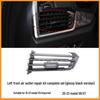 BMW X5/X6/X7 G05/G06/G07 Center Console Air Outlet Repair Kit - Silver Edge Style