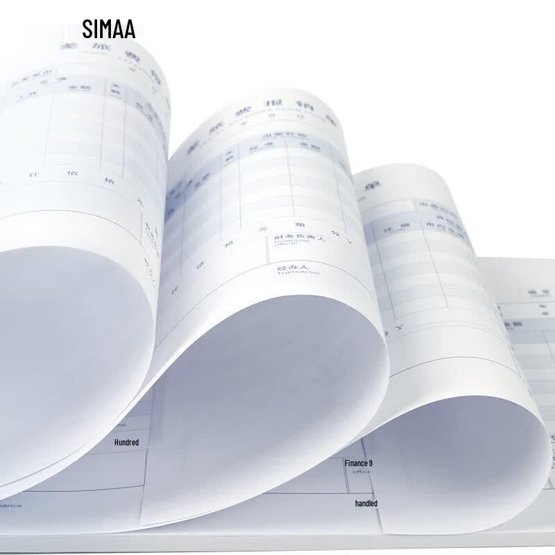 Xima A4 Landscape Travel Expense Reimbursement Forms, 5-Pack