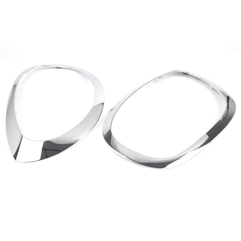 For Mini Countryman F60 F61 Car Headlight Bezel Ring Trim For Mini Cooper 17-23 51137388117 51137388118 Car Exterior Parts