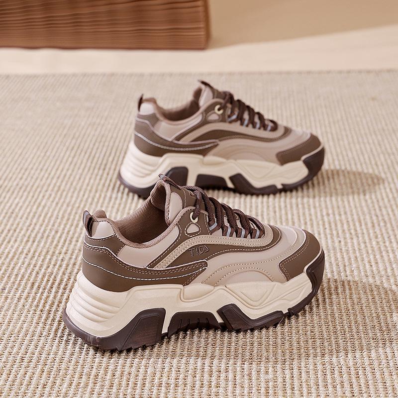 Platform dad shoes women's 2025 spring and autumn new student casual versatile sports shoes lightweight women's shoes KT-2370