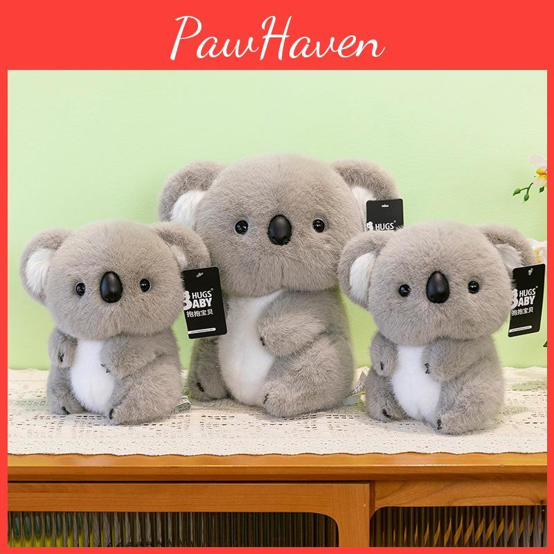 Cuddly Plush Koala Toy Kids Comfort Buddy Pillow Companion And Holiday Gift