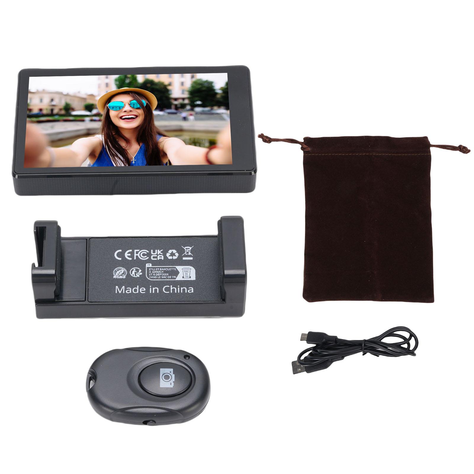 

Телефон Селфи Экран WiFi 5G 2.4G 4K Bluetooth Пульт Дисплей Задней Камеры Телефона для Съемки Фотографий L