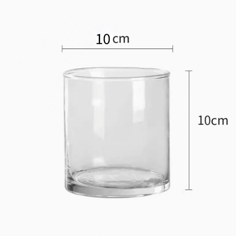 Thick Acrylic Square Vase & Fish Tank for Hydroponic Plants and Flowers