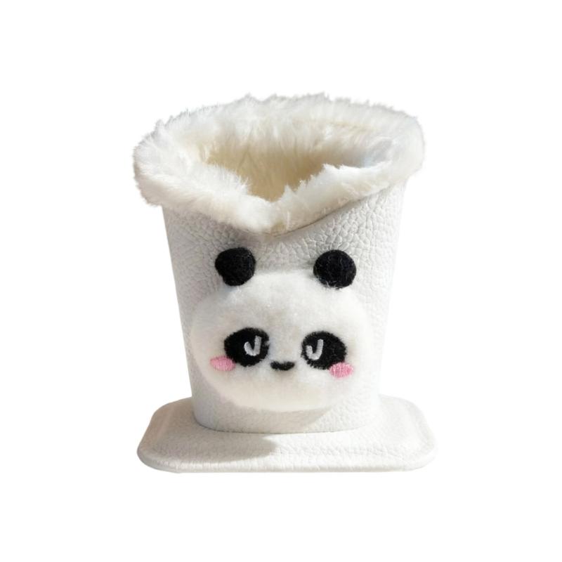 Soft Plush Materials Cartoon Design Glasses Holder For Desk Organization Eyeglasses Stand Desktop Decoration